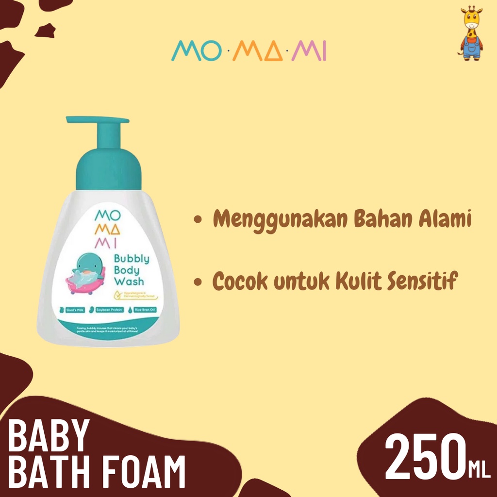 Momami Baby Bath Foam 250ml