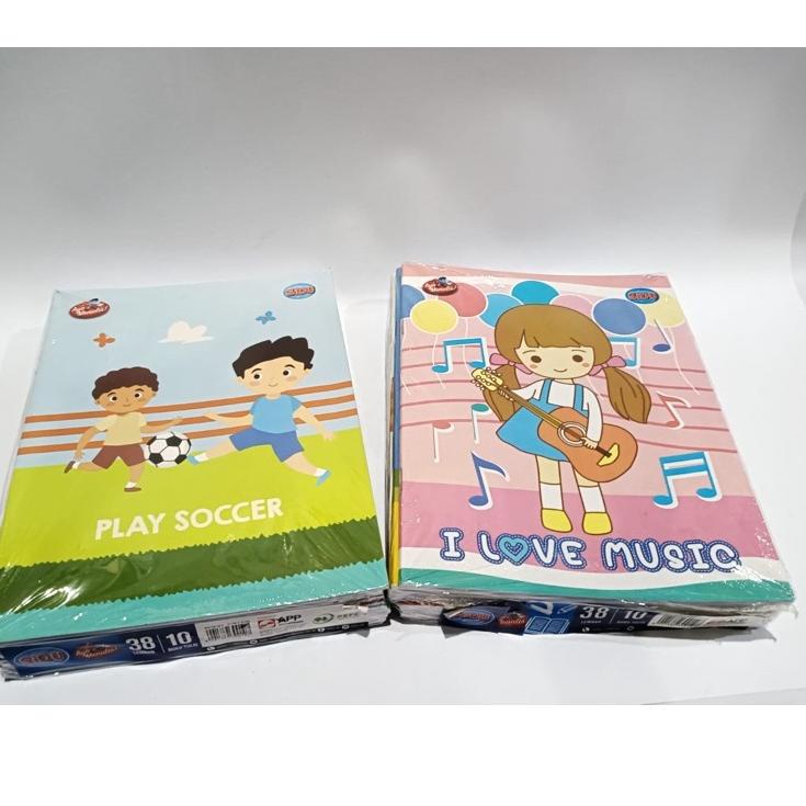 

Serbuuuu.. Buku Tulis SIDU 38 lembar (1 pack isi 10 buku) MURAH