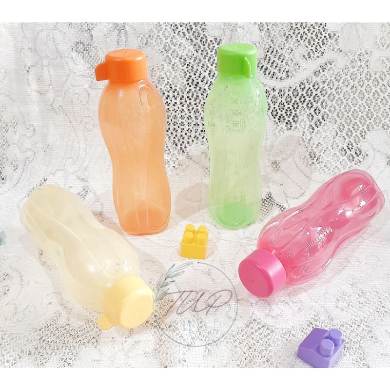 Eco Bottle 500ml 750ml tutup flip-Tupperware tempat minum/botol minum anak