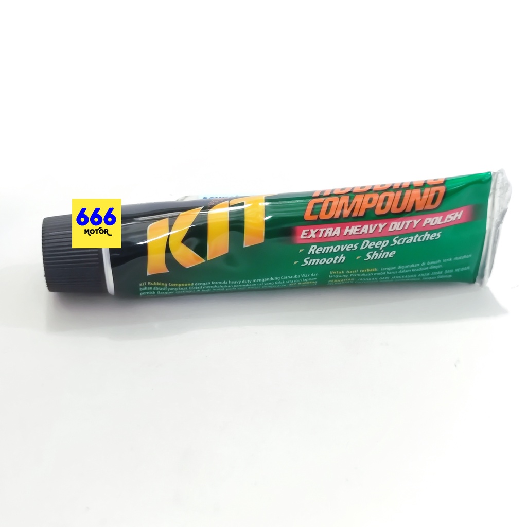 KIT RUBBING COMPOUND KOMPON BODY MOTOR MOBIL TUBE 60GR