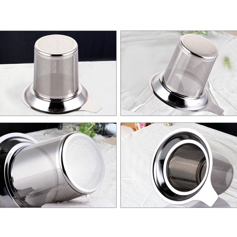 Filter Saringan Teh Stainless Steel Reusable Tea Infuser Strainer