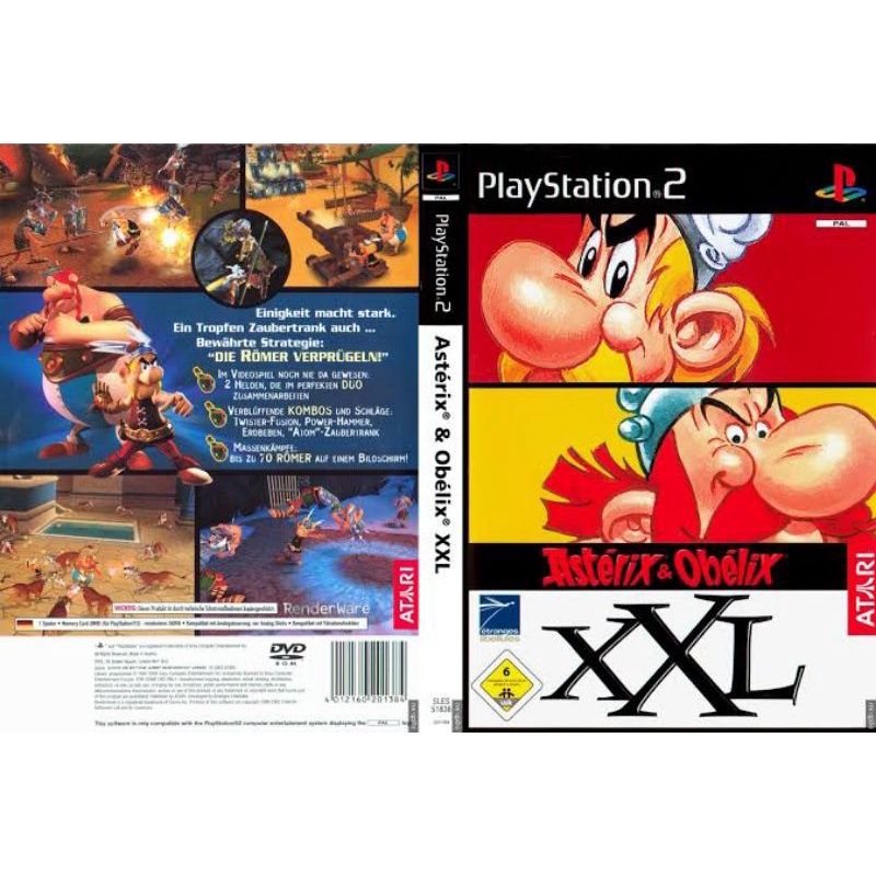 Kaset PS 2 ASTERIX &amp; OBELIX