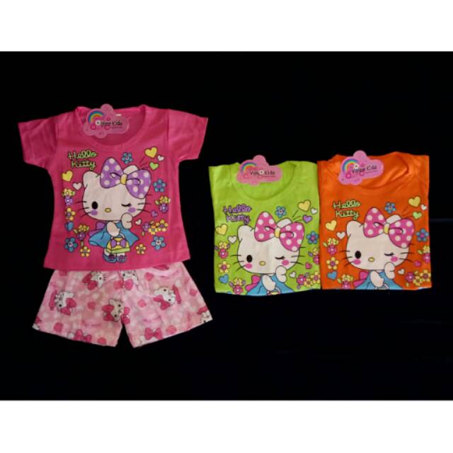 Setelan valee kids pendek 4.6.8