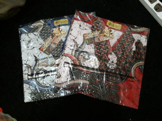 Pandawa Kemeja Batik Pria M.l.xl.xxl Lengan Pendek
