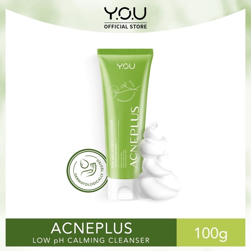 YOU Acneplus Low pH Calming Cleanser || Facial Wash || Cica Herbs Derma Solution