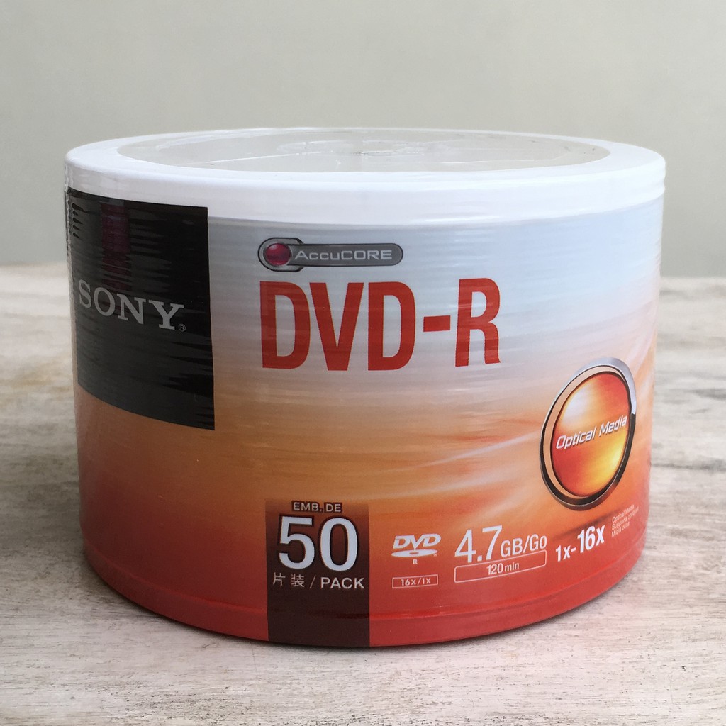 DVD-R Sony Bulk Pack / Spindle (50 pcs)