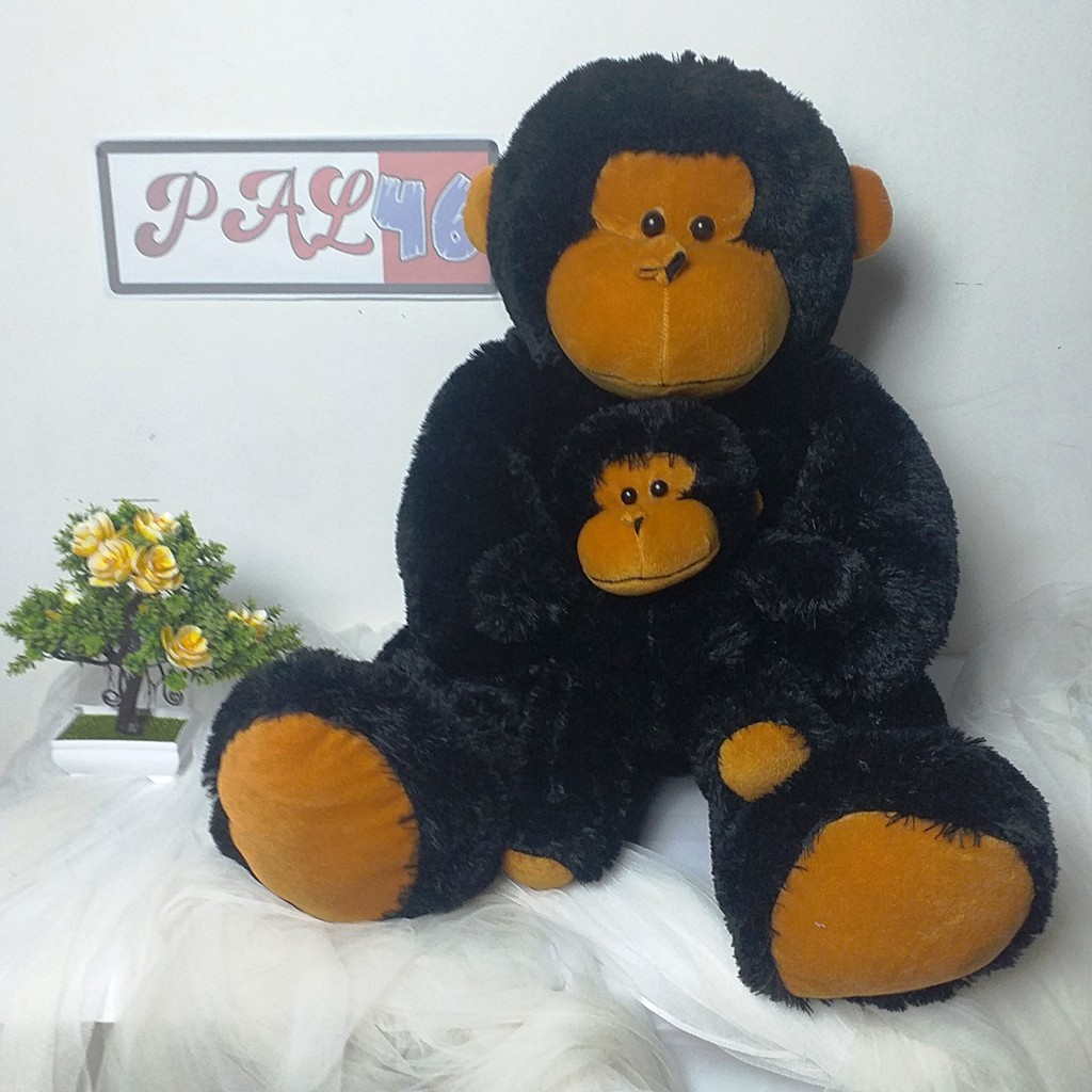 Mainan Anank Boneka Monkey + Kid Jumbo