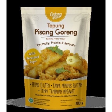 

LADANG LIMA TEPUNG PISANG GORENG 200 gram (HALAL MUI)