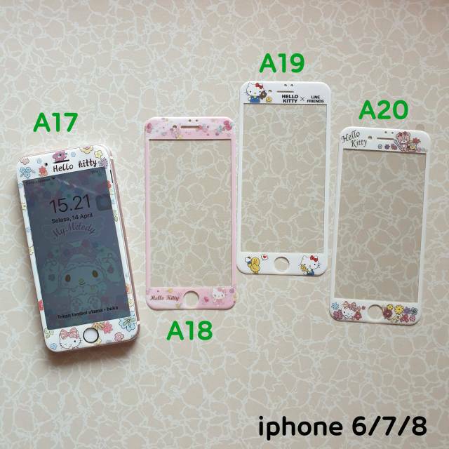 Anti Gores iphone 8 Tempered glass iphone 7 Anti gores kaca iphone 6