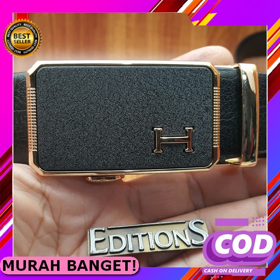 Ikat Pinggang Tipe Jarum Kulit Impor Timberland 110/115Cm Panjang OG948 Sabuk- Gesper- Ikat Pingga