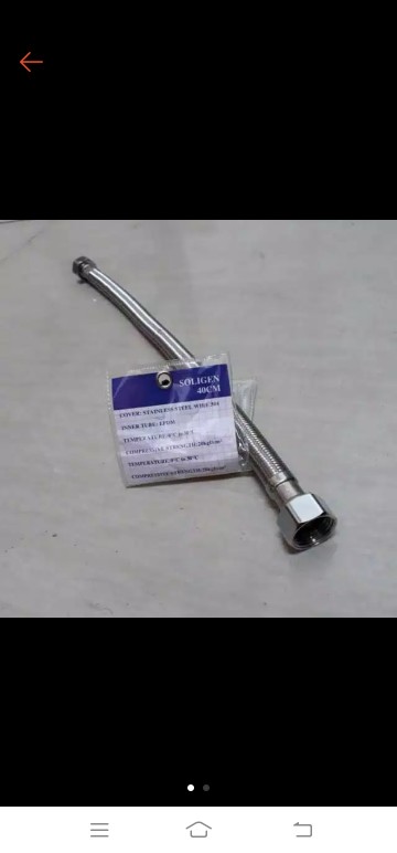 Soligen Selang Fleksibel 40 Cm Stainless 304 Flexibel Hose