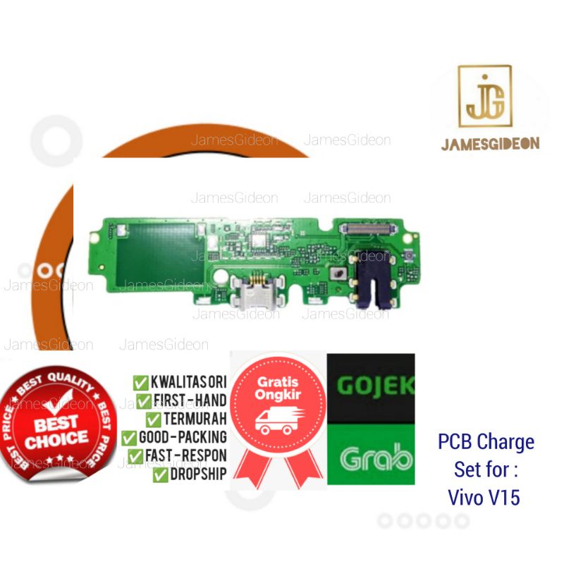FLEXIBEL CON CAS VIVO V15 / FLEKSIBEL CHARGER PCB VIVO V15 V 15 ORI