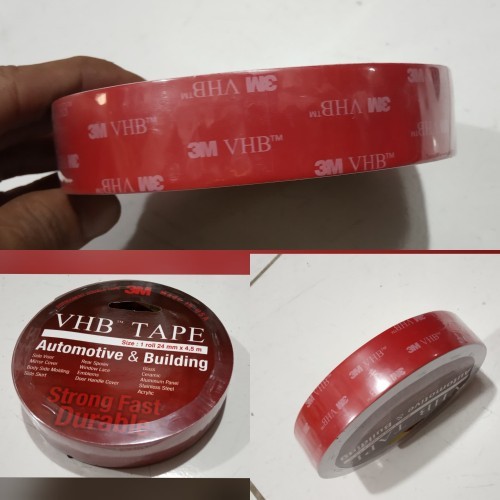 VHB-  DOUBLE TAPE VHB PEREKAT DOUBLE TIP AUTOMOTIVE & BUILDING VHB
