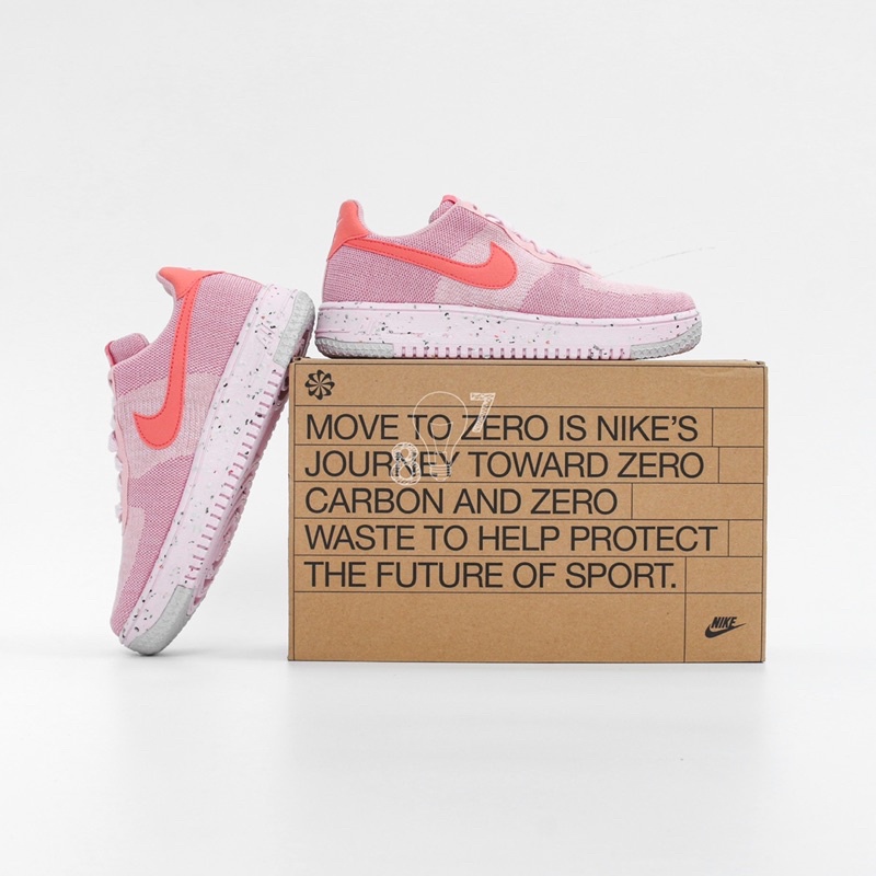 Air Force 1 Low Crater Flyknit Pink