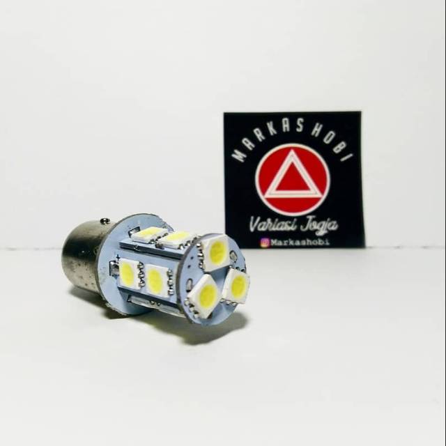 Lampu led rem kedip stoplamp motor jagung 13 mata