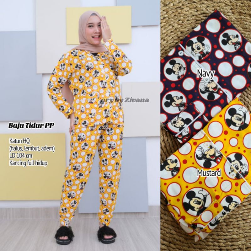 Baju Tidur karakter Mickey