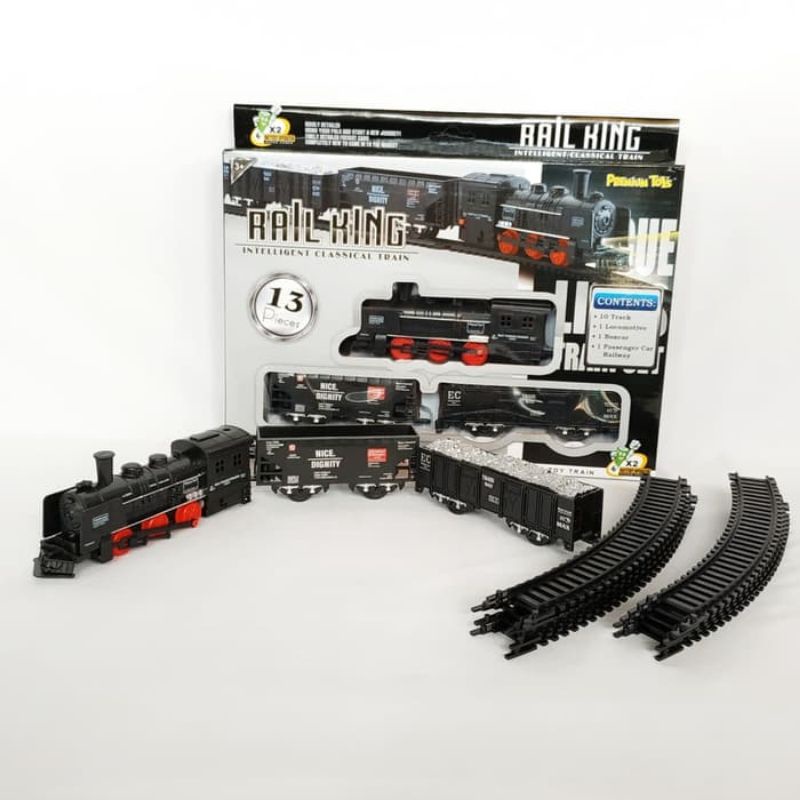 Kereta Rail king intellegant calsical train 13 pcs