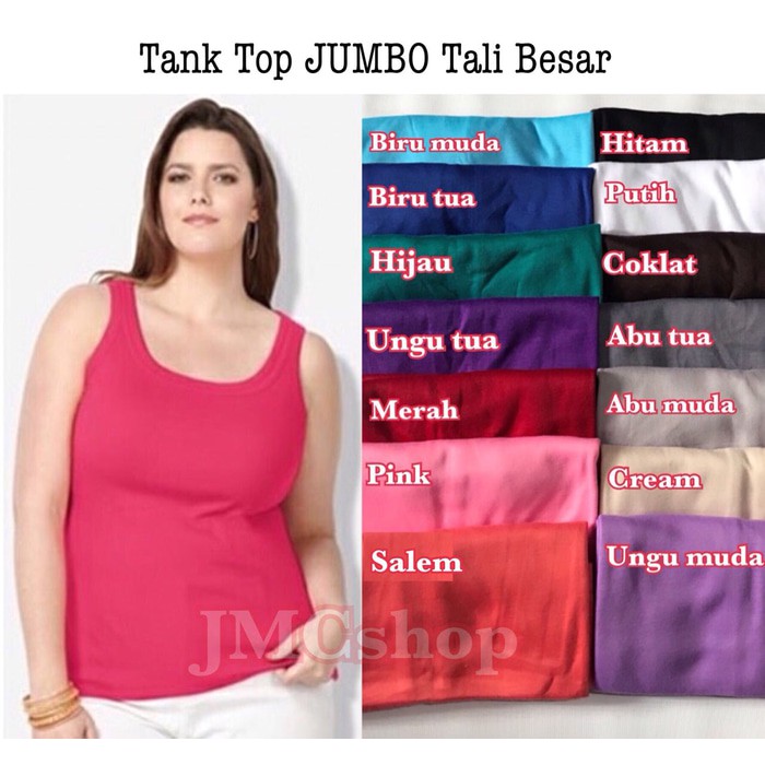Tanktop Jumbo Tali Besar