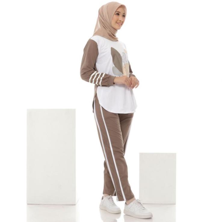 Lagi Dicari Setelan Olahraga Gowes Senam Wanita - One Set Sporty Sepeda Muslimah