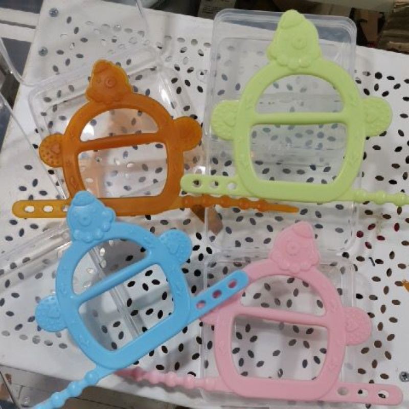 teether gelang bayi / gigitan baby silicon silikon