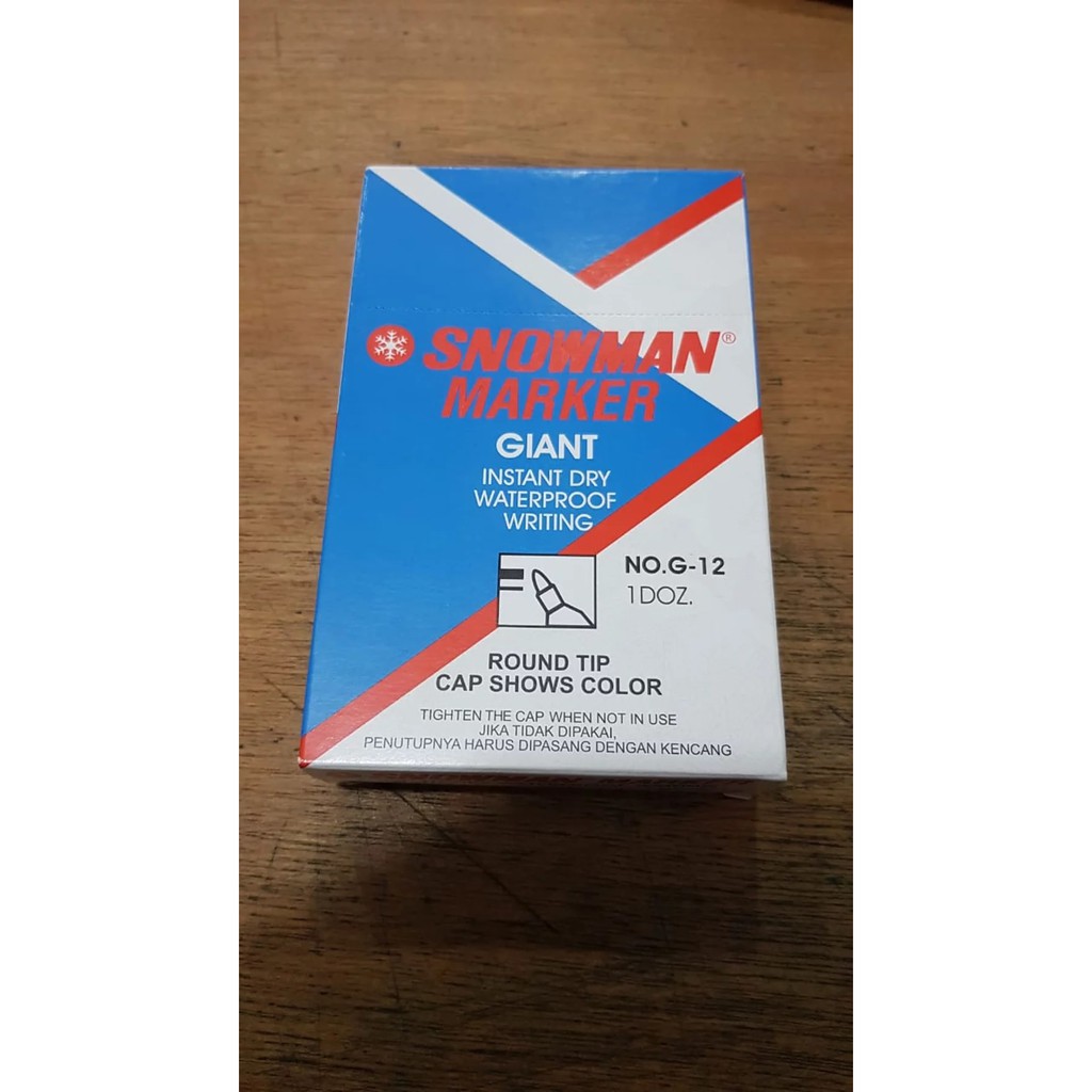 

Spidol Permanent marker G12