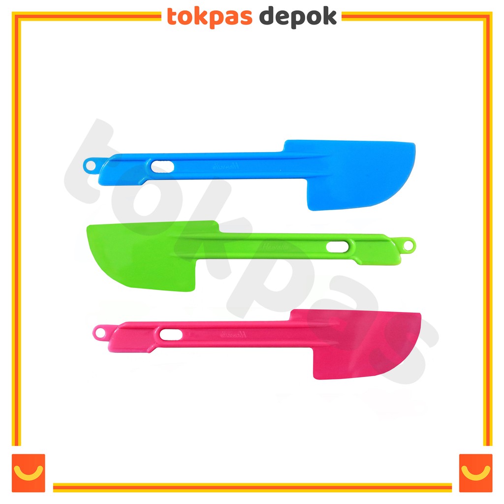 Jual Spatula Kue Plastik Hawaii 5595 Sendok Kue Bretta Stiring Spoon HW