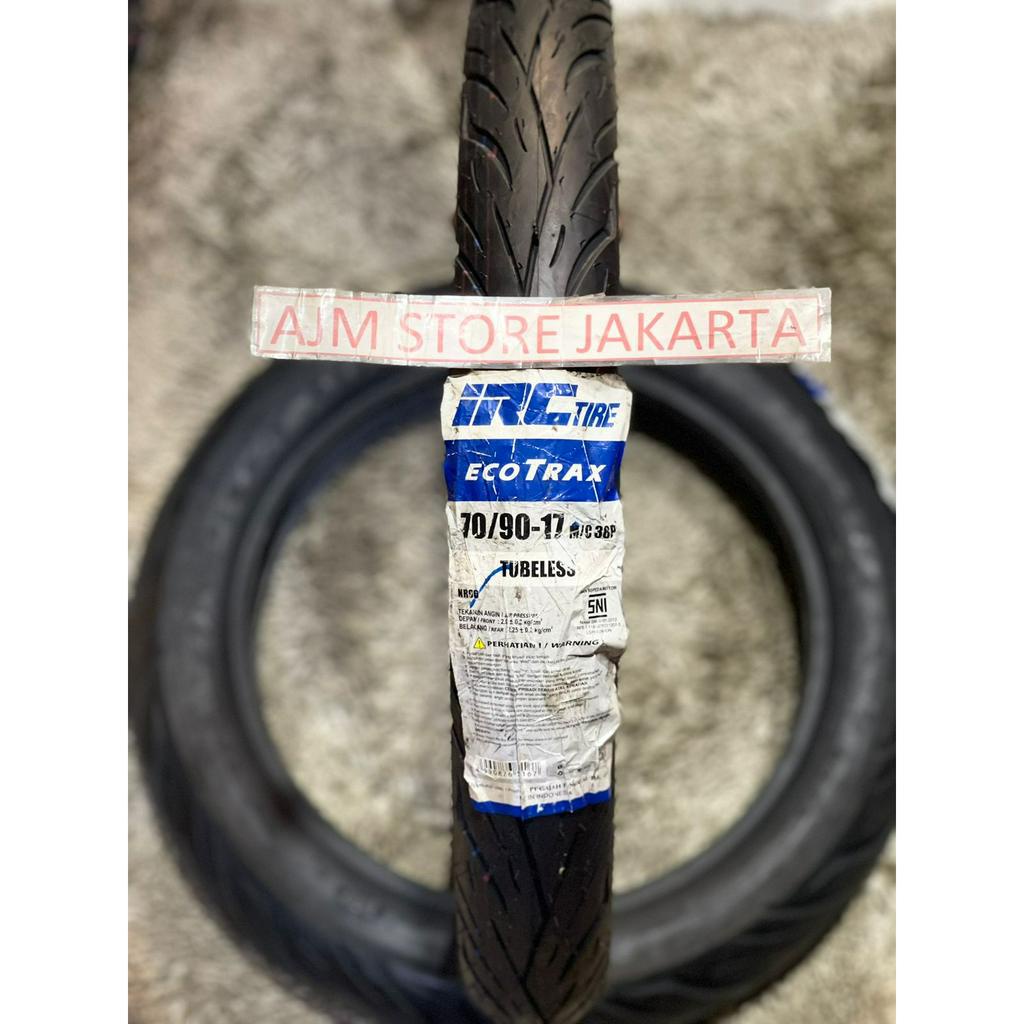 IRC Ecotrax 70/90-17 Tubeless...