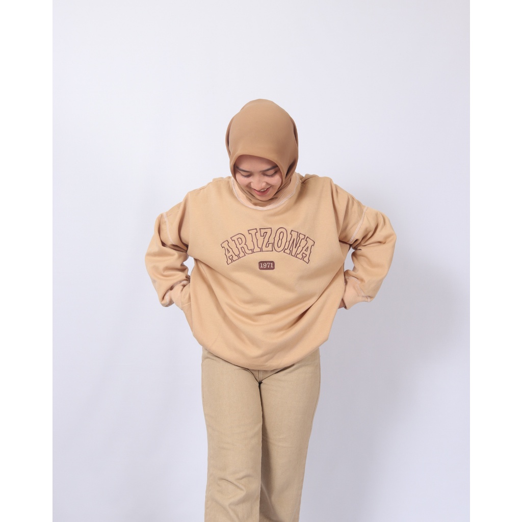 Arizona sweater oversize unisex pria/wanita