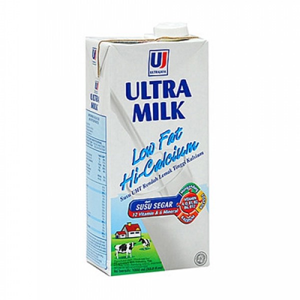 

Susu UHT Ultra Putih Low Fat 1L