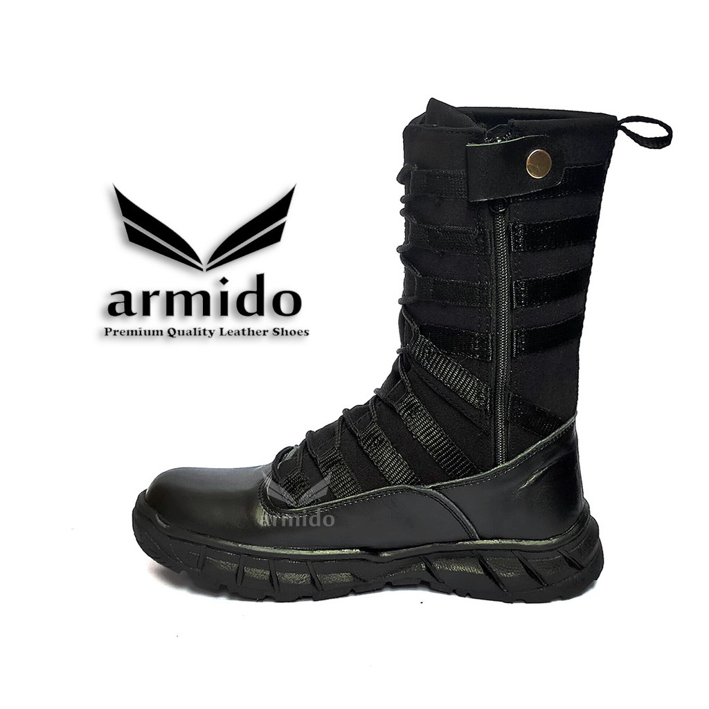 SEPATU BOOTS PDL NINJA TACTICAL CORDURA SOL BOA