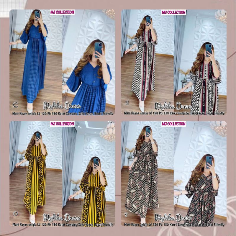 malika dress by mj collection