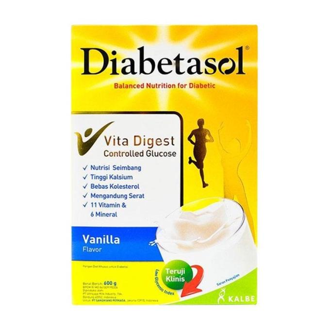 

BAYAR DITEMPAT Diabetasol Coklat vanila 630 gr - Vanila