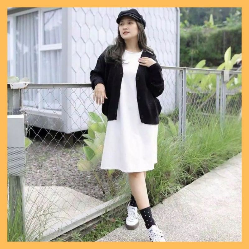 MALIKA CARDY OUTER RAJUT 7 GET / KARDIGAN RAJUT OVERSIZE / CARDI RAJUT KANCING 3 / CARDIGAN RAJUT TEBAL