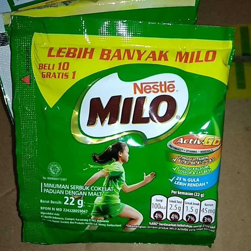 

MILO ACTIV-Go sachet