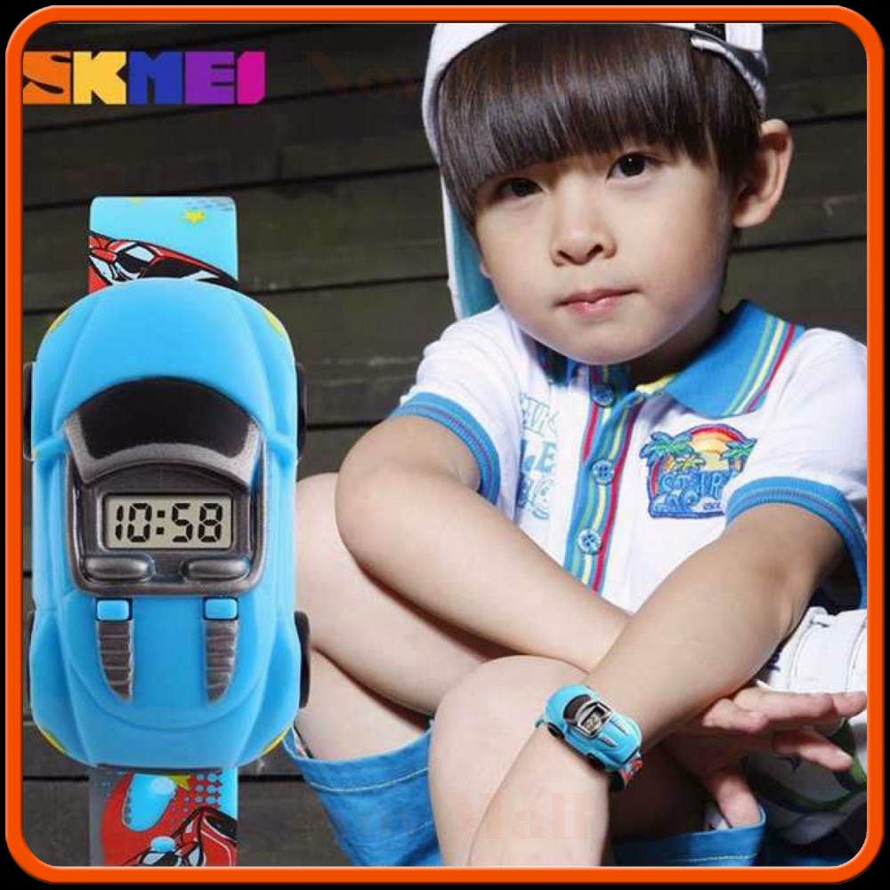 SKMEI Jam Tangan LED Anak - Anak Bentuk Mobil - DG1241