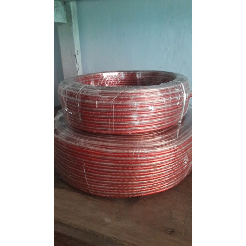 kabel serabut transparan ukuran jumbo 2x80