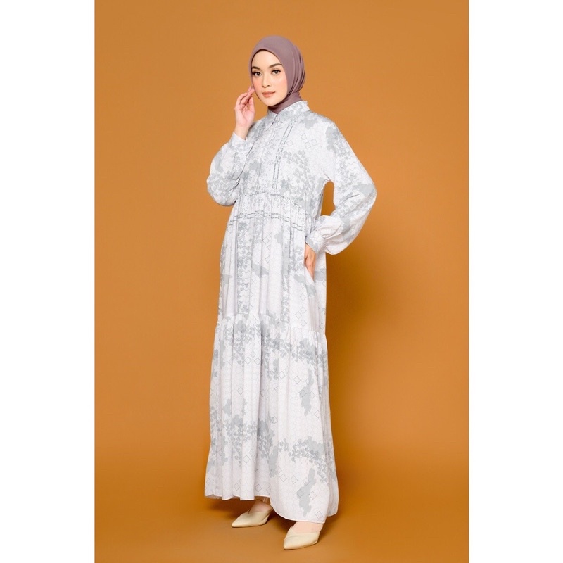 (Jual Rugi Salah Size) Dress by ZM Zaskia Mecca
