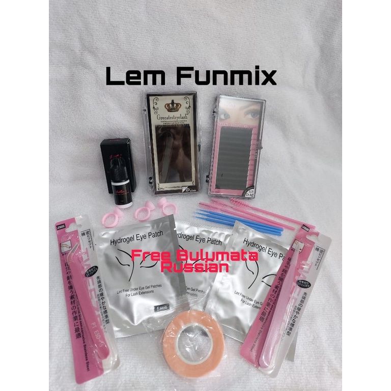 Paket Eyelash Extension Lengkap