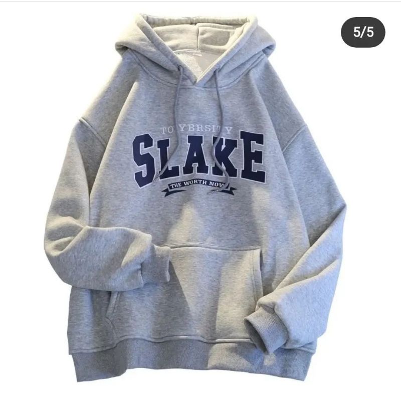 SLAKE L-XL sweater hoodie pria &amp; wanita