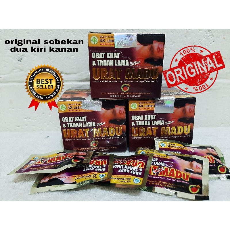 Jual Urat Madu Merah Original Sachet Sobekan 2 Isi 2 Kapsul