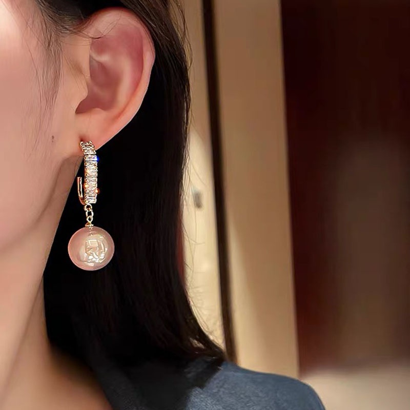 Anting Gantung Mutiara Mewah Untuk Wanita