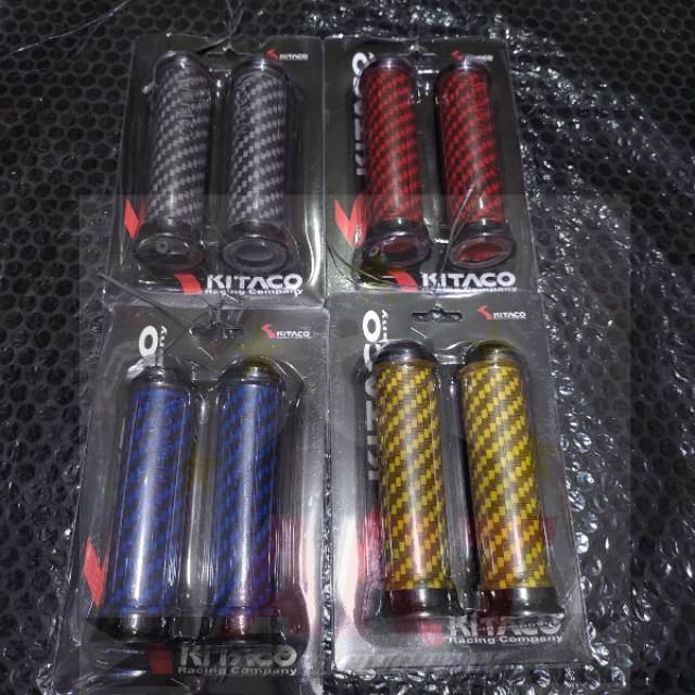 Handgrip Motor Kitaco Karbon Plus Jalu Kualitas Impor