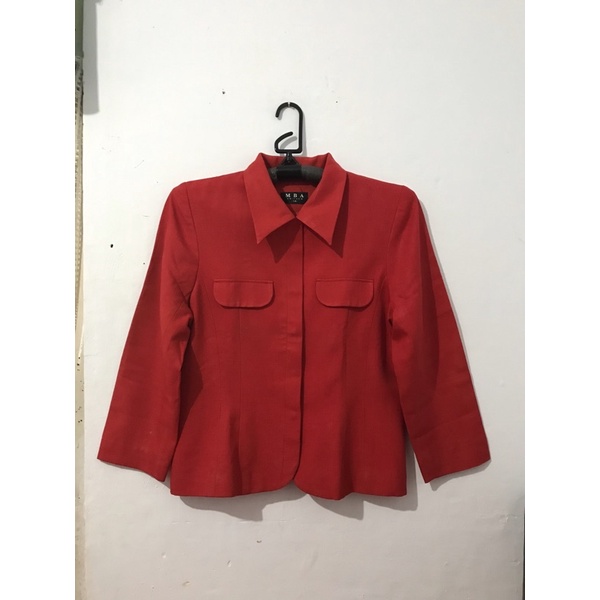 Blazer Merah - Preloved