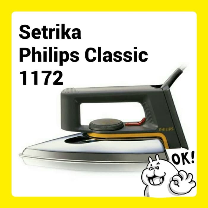 Setrika Gosokan Philips Classic HD-1172.
