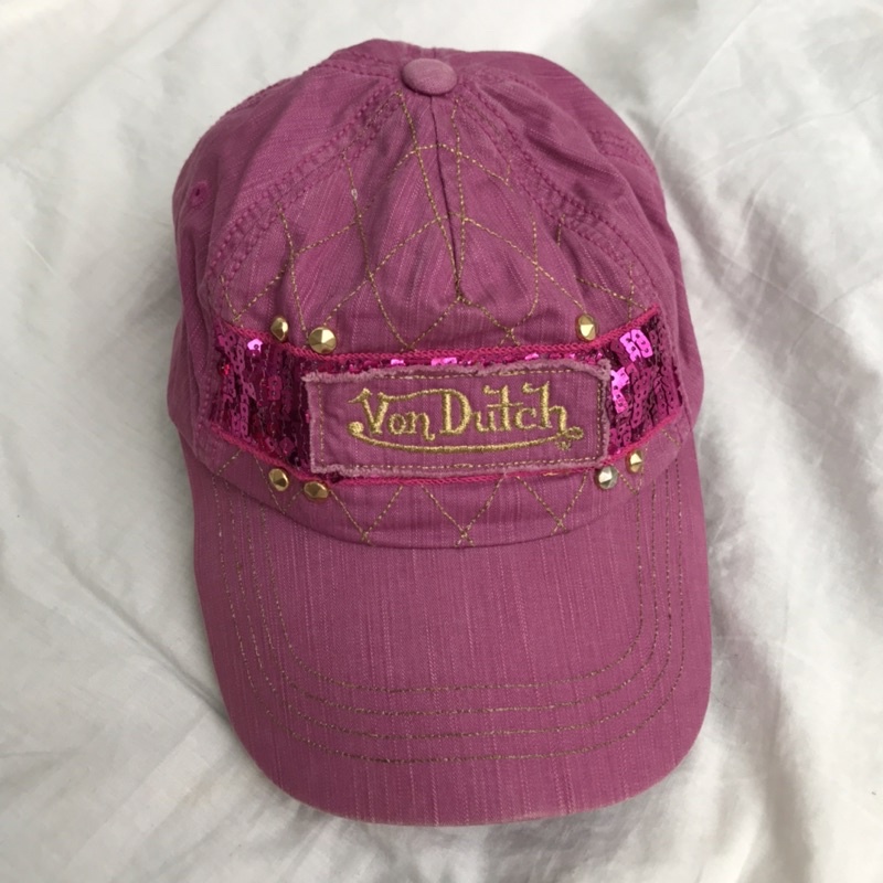 Pink Von Dutch Cap