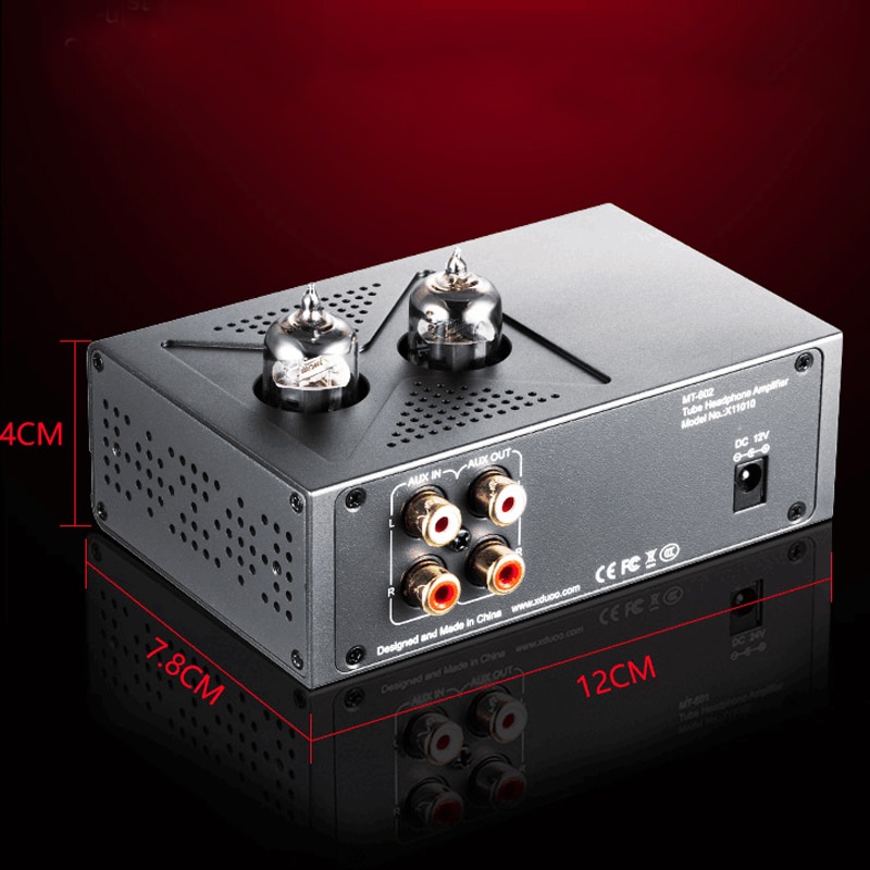 XDUOO MT-602 Tube Amplifier Double 6J1 MT602 High Performance Tube+ Class A Headphone Amplifier