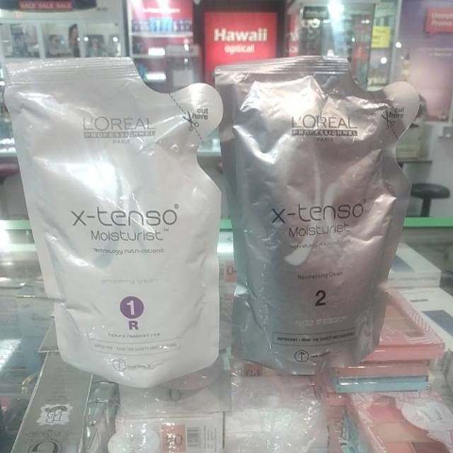 BUY 1 GET 1 Paket L'Oréal X-TENSO MOISTURIST - SMOOTHING (PELURUS RAMBUT)