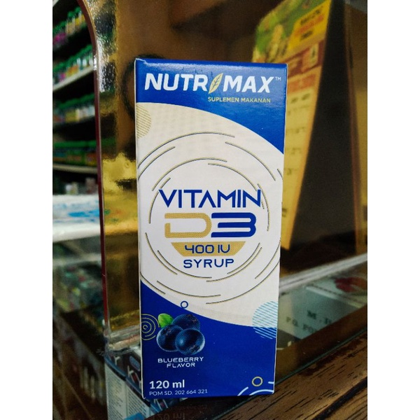 Nutrimax vitamin D3 400iu syrup