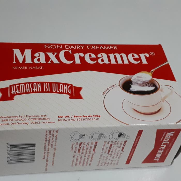 

RB Max creamer refill 500 Gr