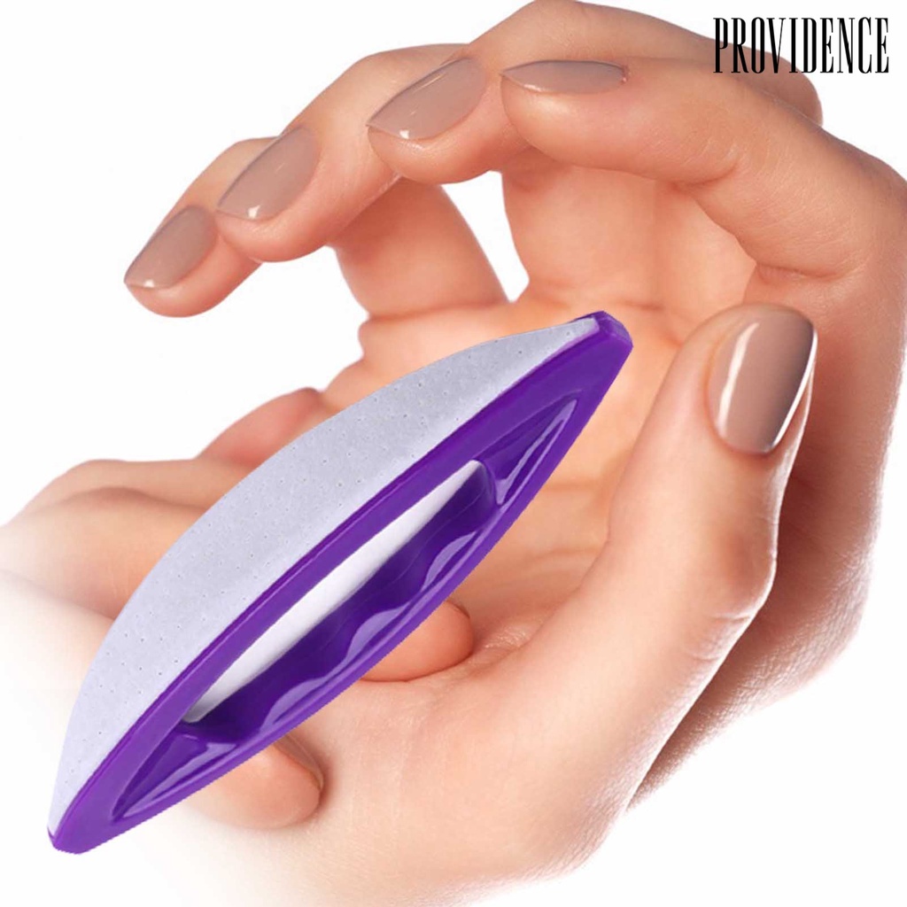 Providence Nail File Use Easily Grisp Comfortable Plastic Professional Manicure Pedicure Polishing Brush for Family